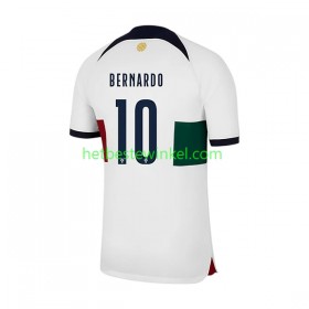 Portugal Bernardo 10 Voetbalshirts Uit WK 2022